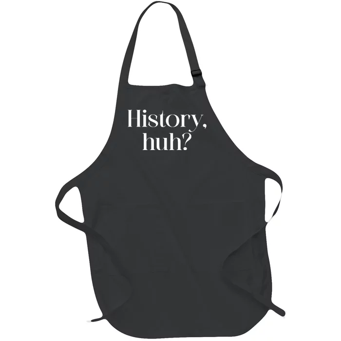 History Huh? Full-Length Apron With Pocket