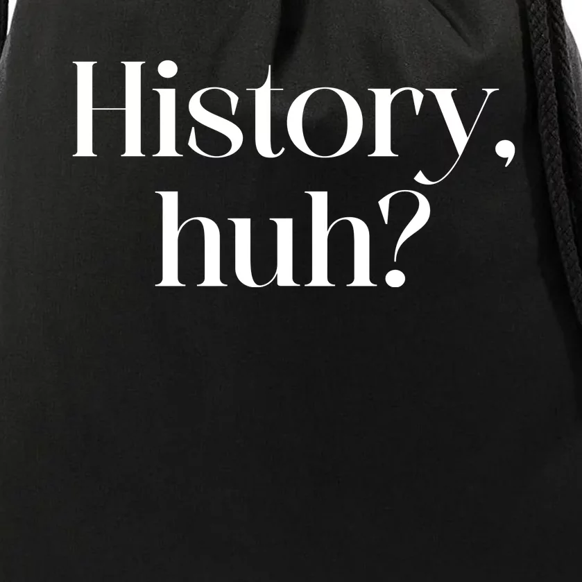 History Huh? Drawstring Bag