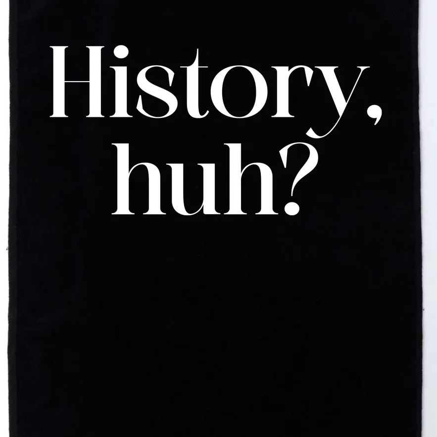 History Huh? Platinum Collection Golf Towel