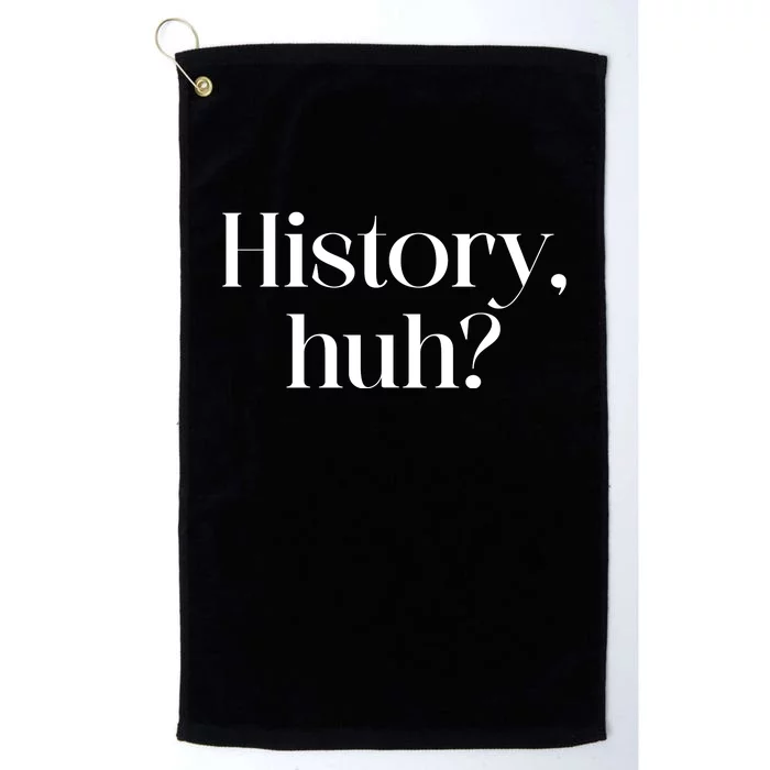 History Huh? Platinum Collection Golf Towel