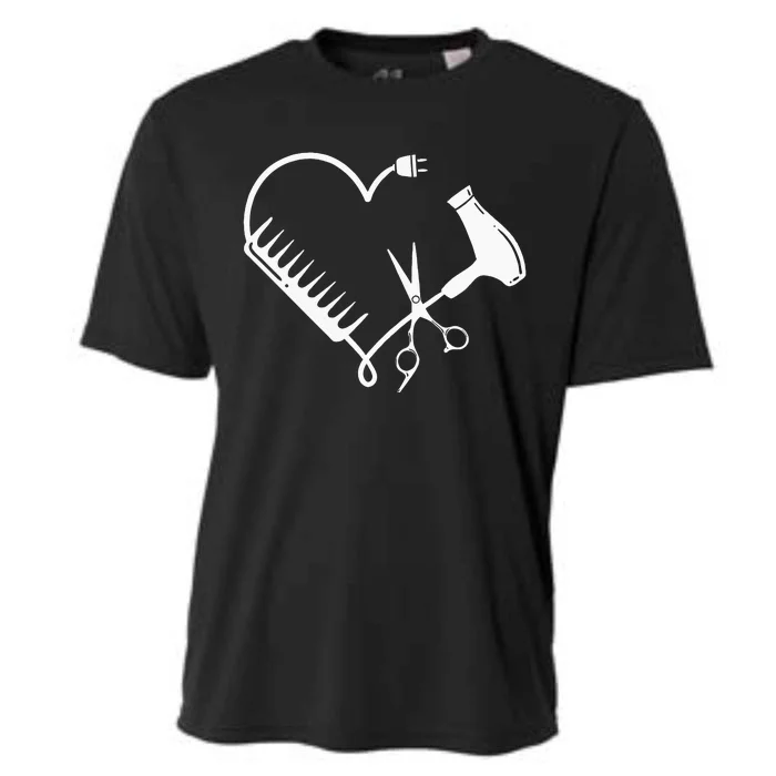 Hairdresser Hairstylists Hairstyling Beautician Hairdressing Cooling Performance Crew T-Shirt