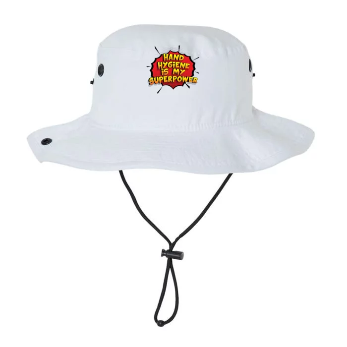 Hand Hygiene Is My Superpower Meaningful Gift Legacy Cool Fit Booney Bucket Hat