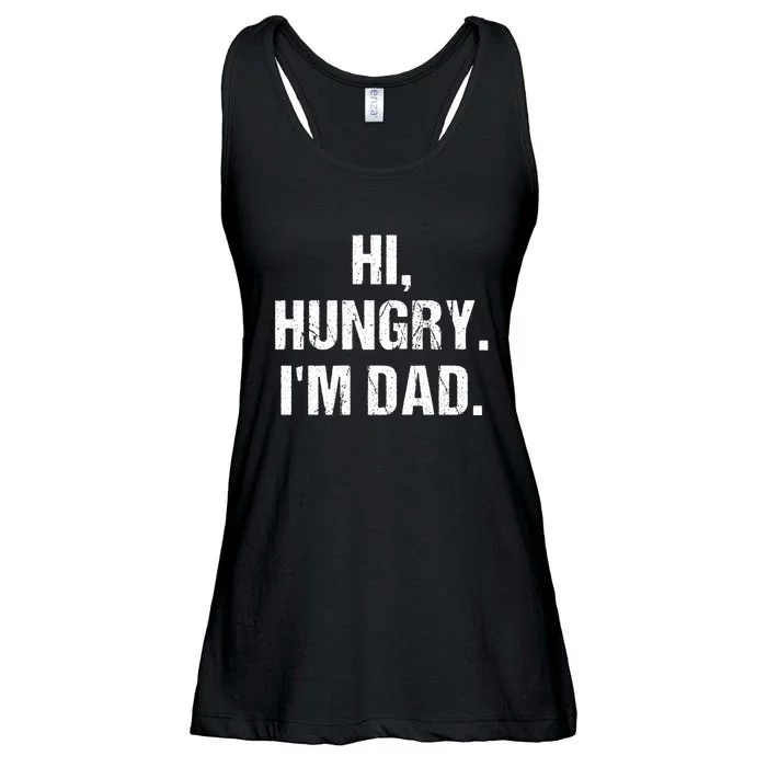 Hi Hungry I'm Dad Ladies Essential Flowy Tank