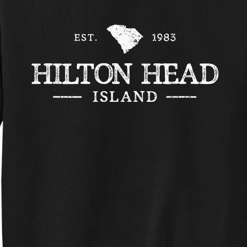 Hilton Head Island Sc South Carolina Retro Sweatshirt