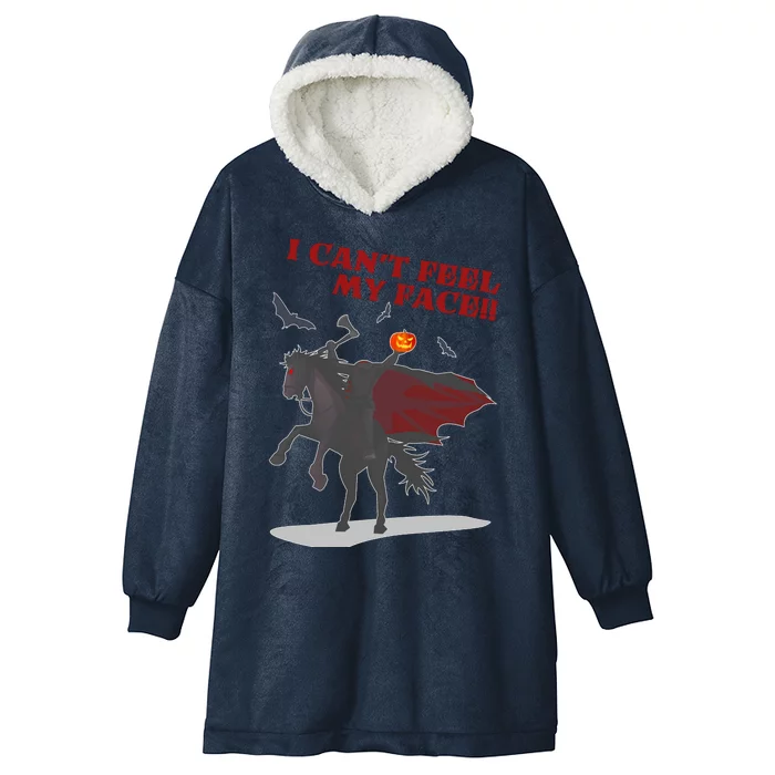 Headless Horseman I Cant Feel My Face TShirt Hooded Wearable Blanket