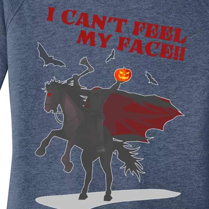 Headless Horseman I Cant Feel My Face TShirt Women's Perfect Tri Tunic Long Sleeve Shirt