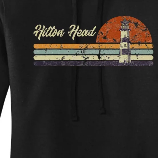 Hilton Head Island Lighthouse South Carolina Tourist Women's Pullover Hoodie