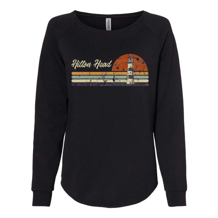 Hilton Head Island Lighthouse South Carolina Tourist Womens California Wash Sweatshirt