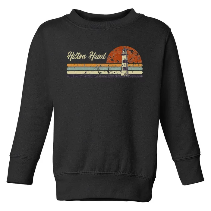 Hilton Head Island Lighthouse South Carolina Tourist Toddler Sweatshirt