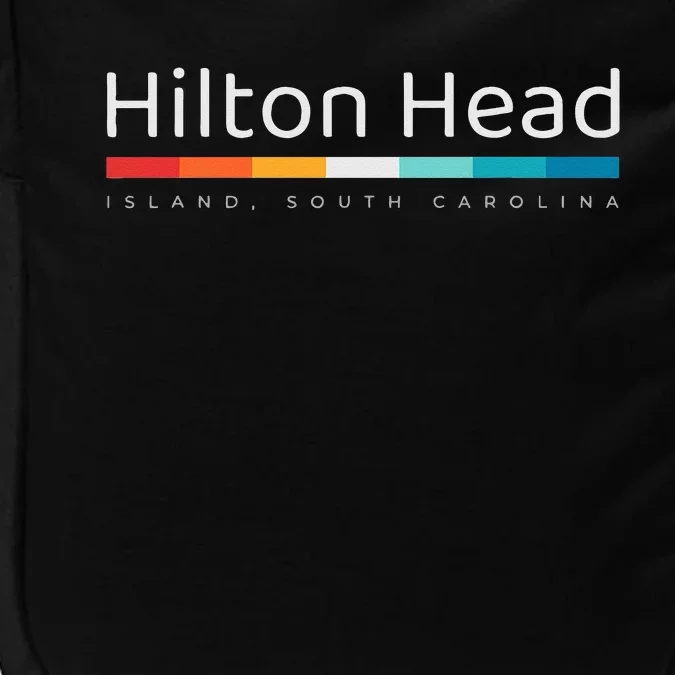 Hilton Head Island SC South Carolina Retro Design Impact Tech Backpack