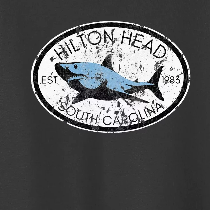 Hilton Head Island South Carolina Fishing Shark Fish Beach Toddler T-Shirt