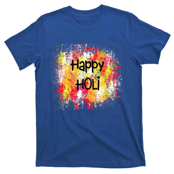 Happy Holi Indian Colorful Festival Of Colors Festive Party Gift T-Shirt