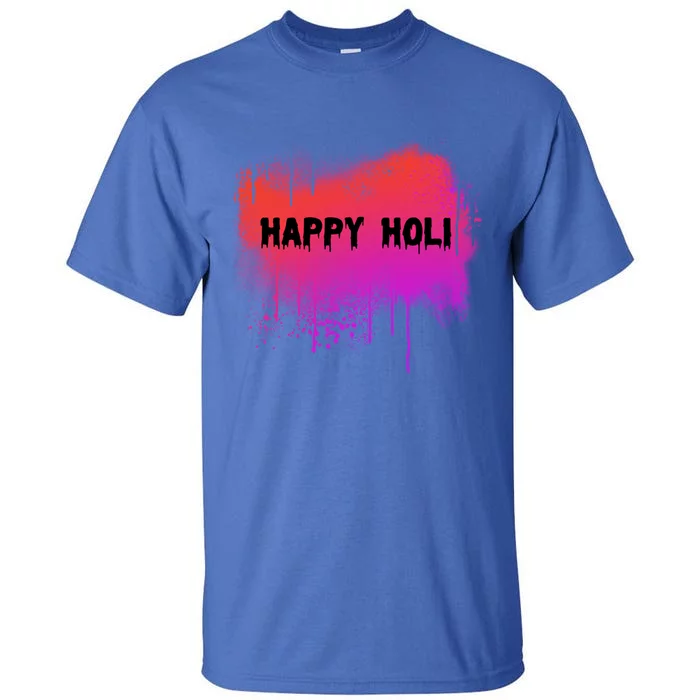 Happy Holi Indian Festival Of Colors 2021 Gift Tall T-Shirt