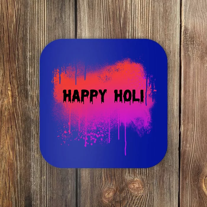 Happy Holi Indian Festival Of Colors 2021 Gift Coaster