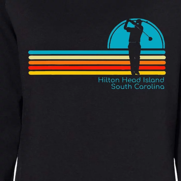 Hilton Head Island Golf South Carolina Womens California Wash Sweatshirt