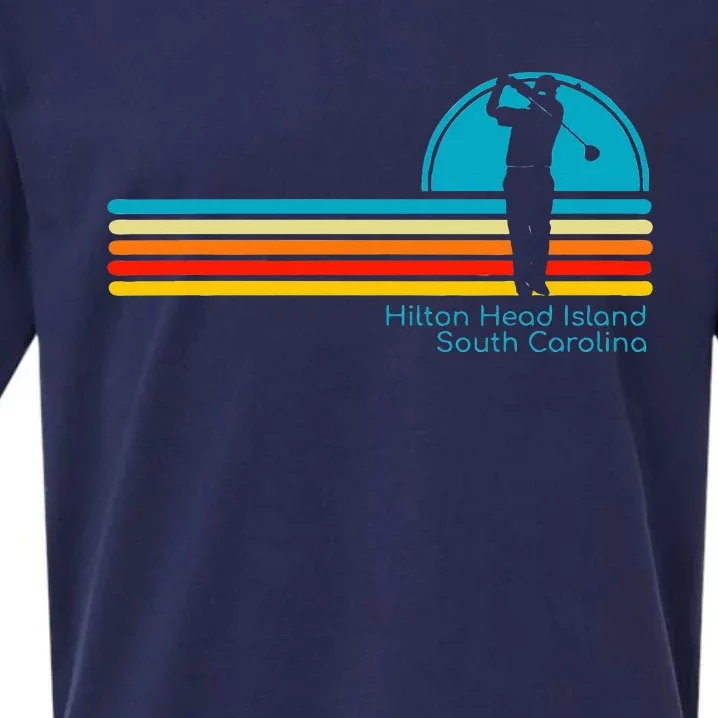 Hilton Head Island Golf South Carolina Sueded Cloud Jersey T-Shirt