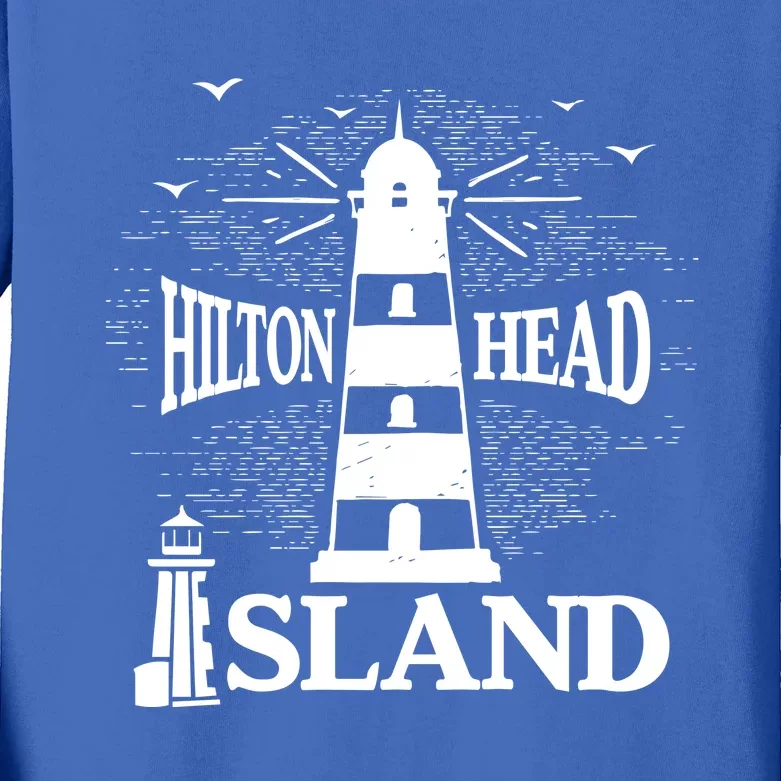 Hilton Head Island South Carolina Family Vacation Meaningful Gift Kids Long Sleeve Shirt