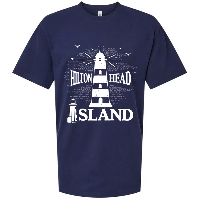 Hilton Head Island South Carolina Family Vacation Meaningful Gift Sueded Cloud Jersey T-Shirt