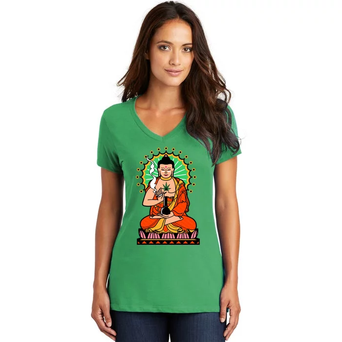 High Women's V-Neck T-Shirt