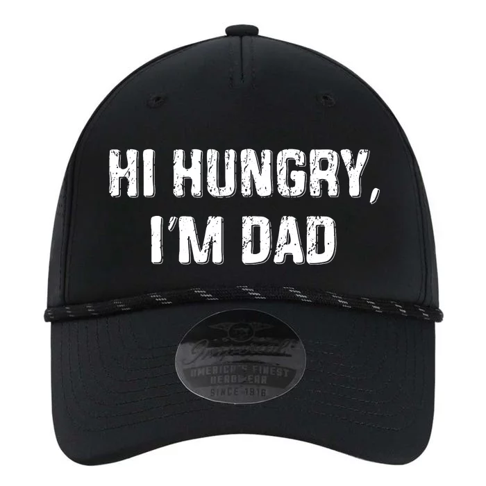 Hi Hungry Im Dad Funny Fathers Day Dad Joke Performance The Dyno Cap