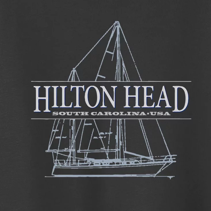 Hilton Head Island South Carolina Sailing Toddler T-Shirt