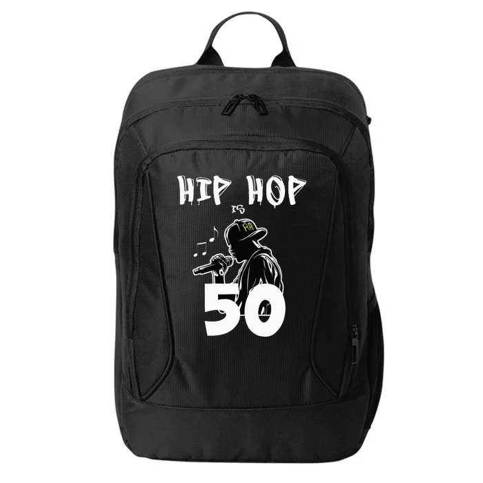 Hip Hop Is 50 50th Anniversary Freestyle Rapper City Backpack