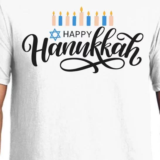 Happy Hanukkah Jewish Holiday Gift Pajama Set