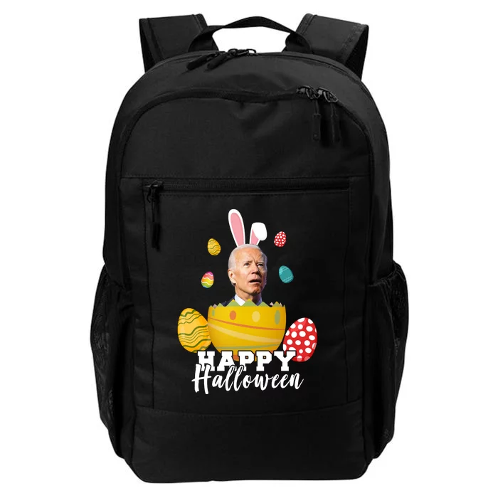 Happy Halloween Joe Biden Easter Funny Confused Daily Commute Backpack