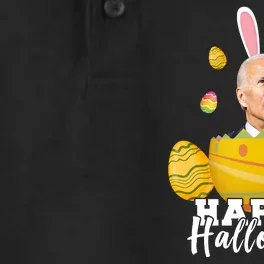 Happy Halloween Joe Biden Easter Funny Confused Dry Zone Grid Performance Polo