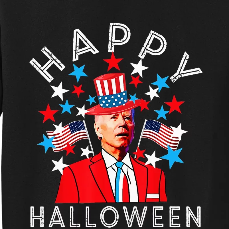 Happy Halloween Joe Biden 4th Of July Memorial Independence Sweatshirt