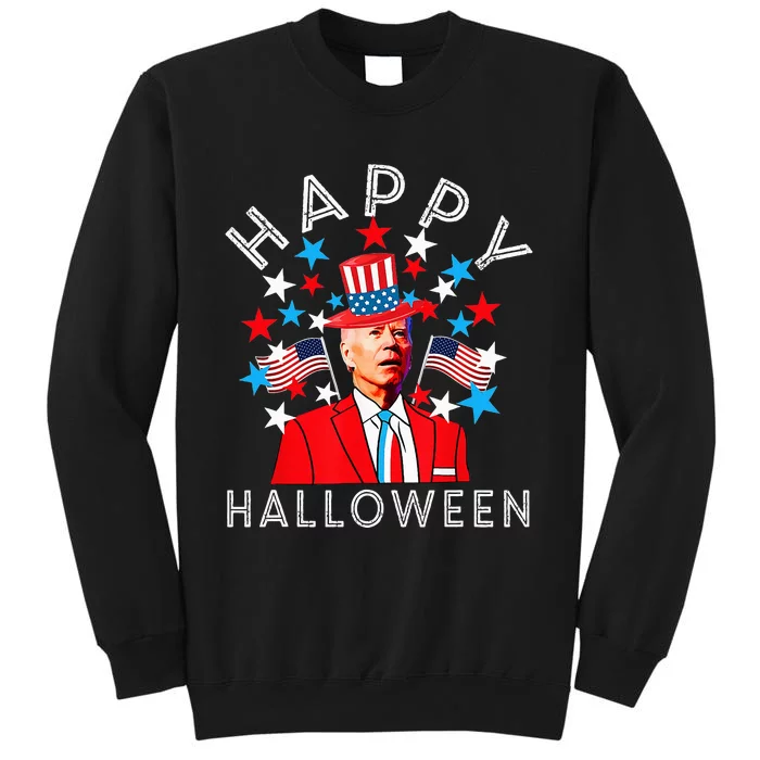 Happy Halloween Joe Biden 4th Of July Memorial Independence Sweatshirt