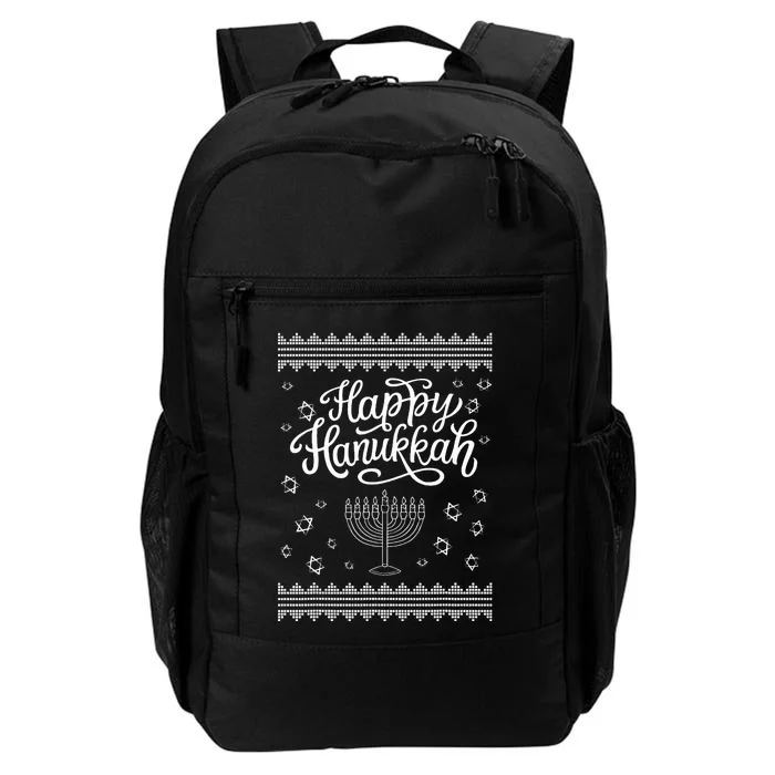 Happy Hanukkah  Jewish holiday  Israel Christmas Daily Commute Backpack