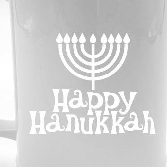 Happy Hanukkah Jewish Funny Beer Stein