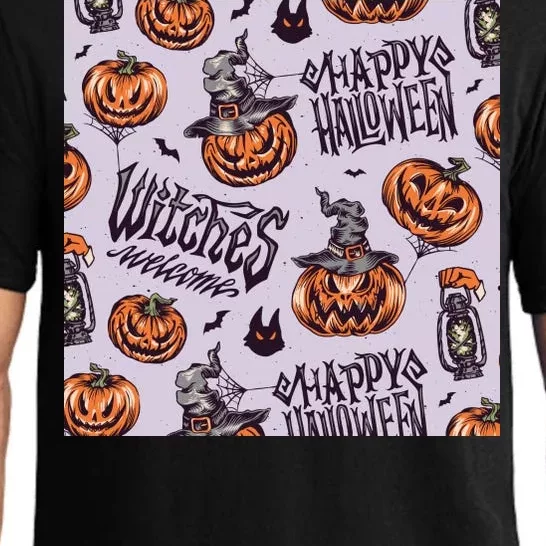 Happy Halloween Jack O Lantern Pajama Set