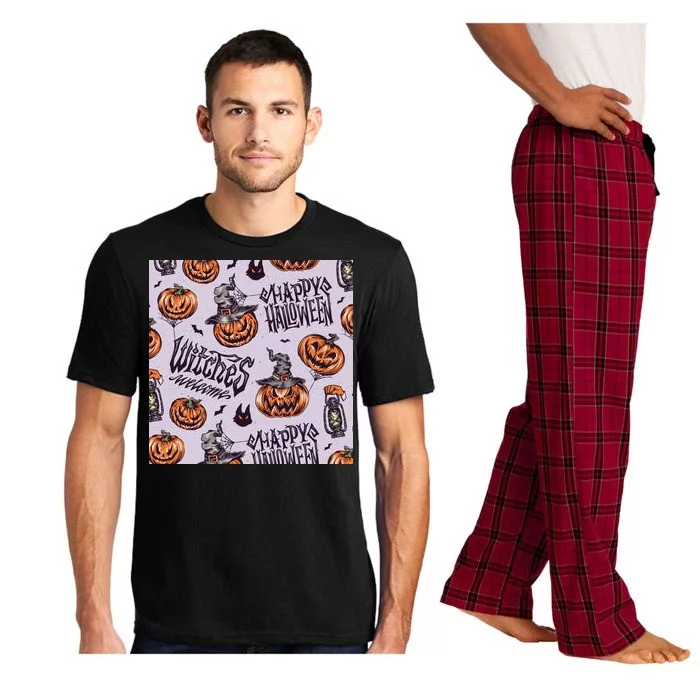 Happy Halloween Jack O Lantern Pajama Set