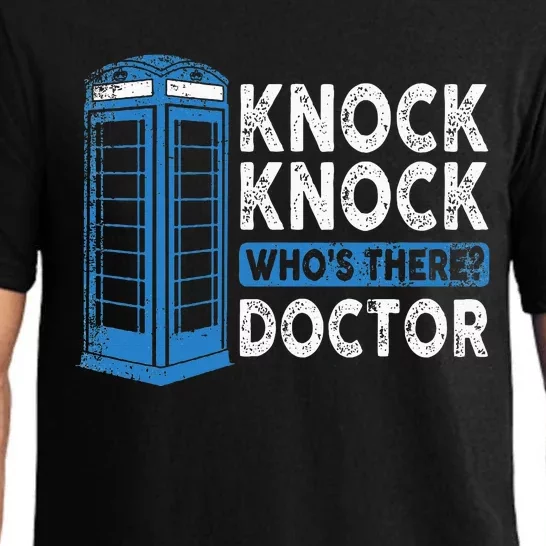 Hilarious Humor Knock Knock Doctor Funny Knock WhoS There Pajama Set