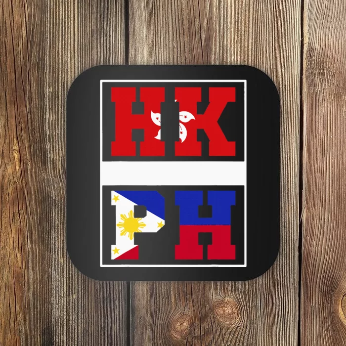 Half Hong Kong Filipino Mixed Heritage Hong Kong Coaster