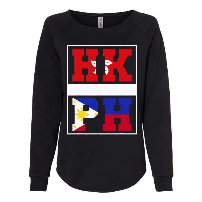 Half Hong Kong Filipino Mixed Heritage Hong Kong Womens California Wash Sweatshirt