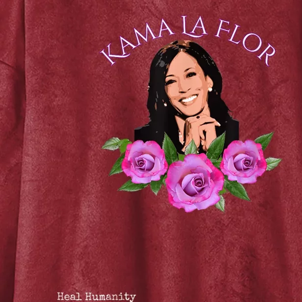 Heal Humanity Kama La Flor Hooded Wearable Blanket