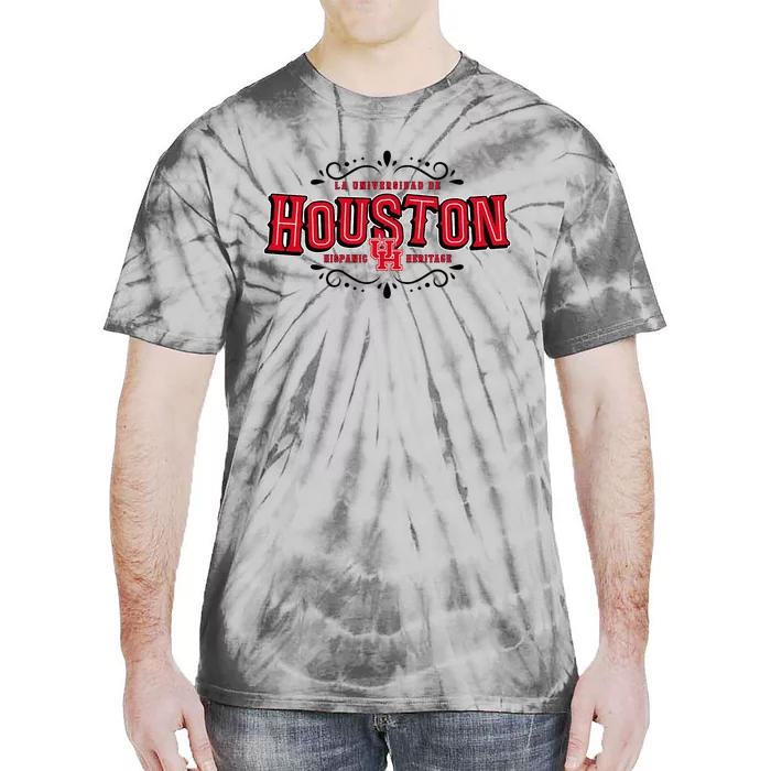 Hispanic Heritage La Universidad De Houston Tie-Dye T-Shirt