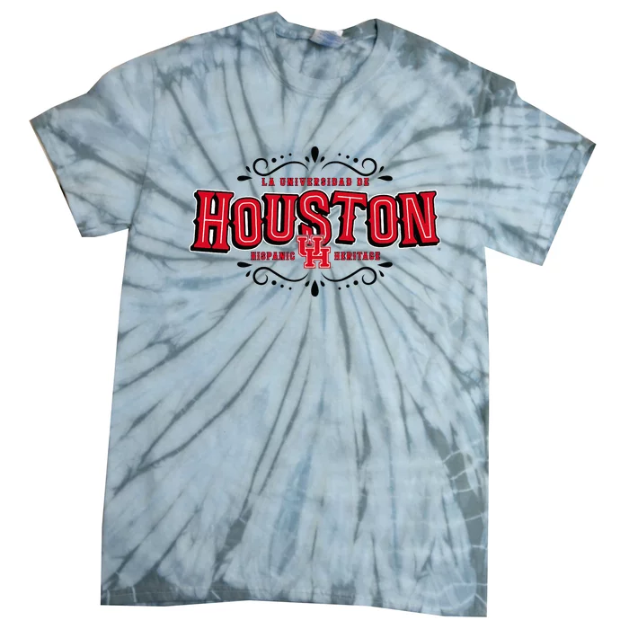 Hispanic Heritage La Universidad De Houston Tie-Dye T-Shirt