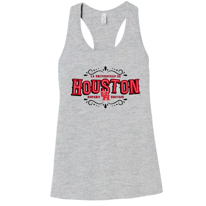 Hispanic Heritage La Universidad De Houston Women's Racerback Tank