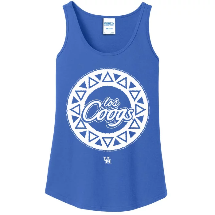 Hispanic Heritage Los Cougars Circle Ladies Essential Tank