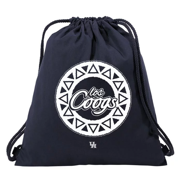 Hispanic Heritage Los Cougars Circle Drawstring Bag