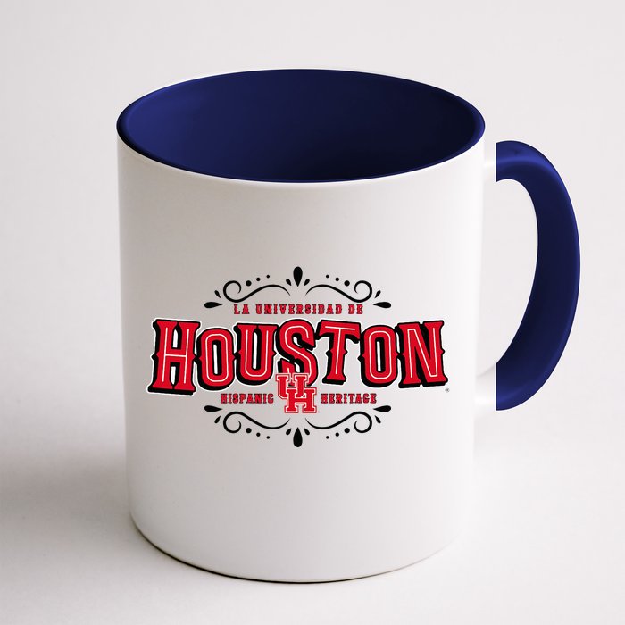 Hispanic Heritage La Universidad De Houston Houston Coogs Front & Back Coffee Mug