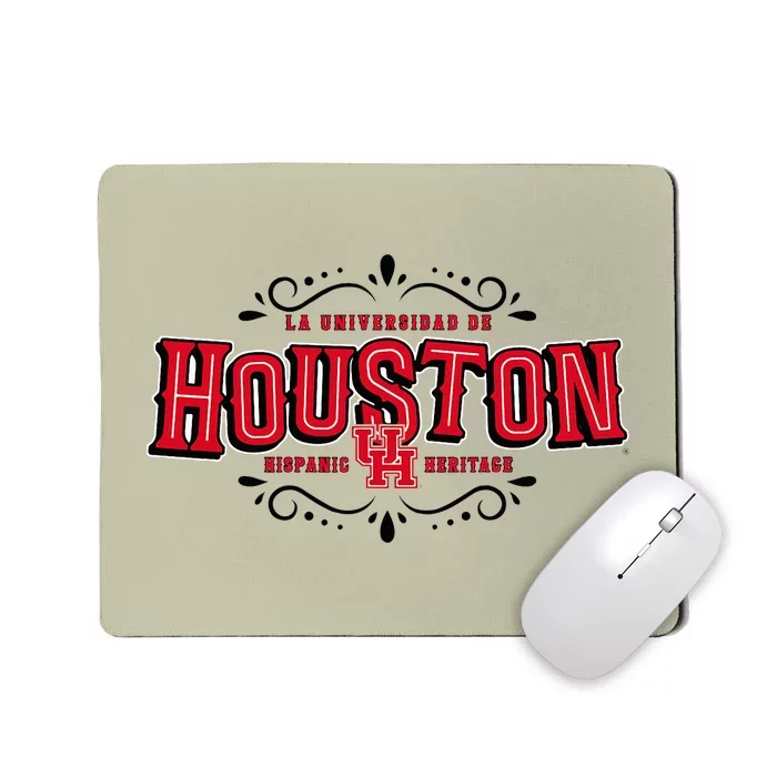 Hispanic Heritage La Universidad De Houston Houston Coogs Mousepad