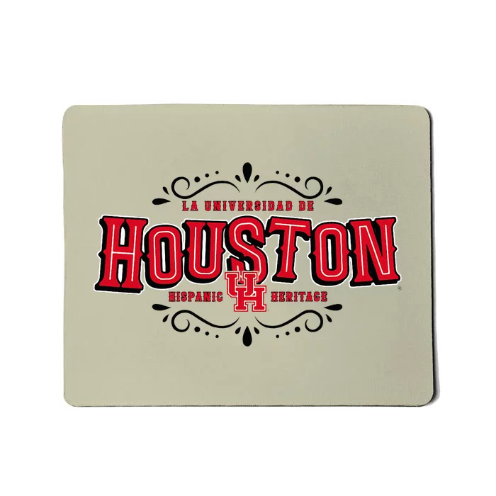 Hispanic Heritage La Universidad De Houston Houston Coogs Mousepad