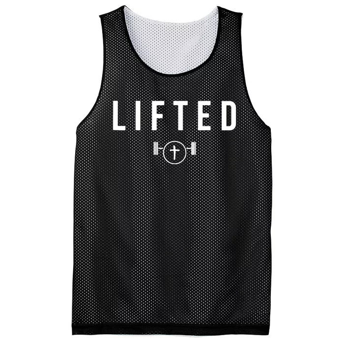 He Has Lifted Design For God Believer Athlete Mesh Reversible Basketball Jersey Tank