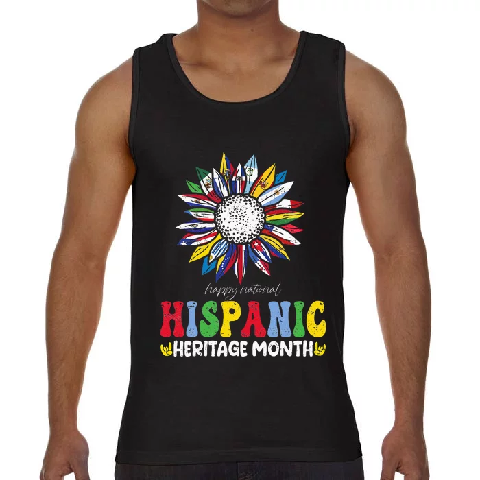 Hispanic Heritage Month Decoration Portuguese Traditional Comfort Colors® Tank Top