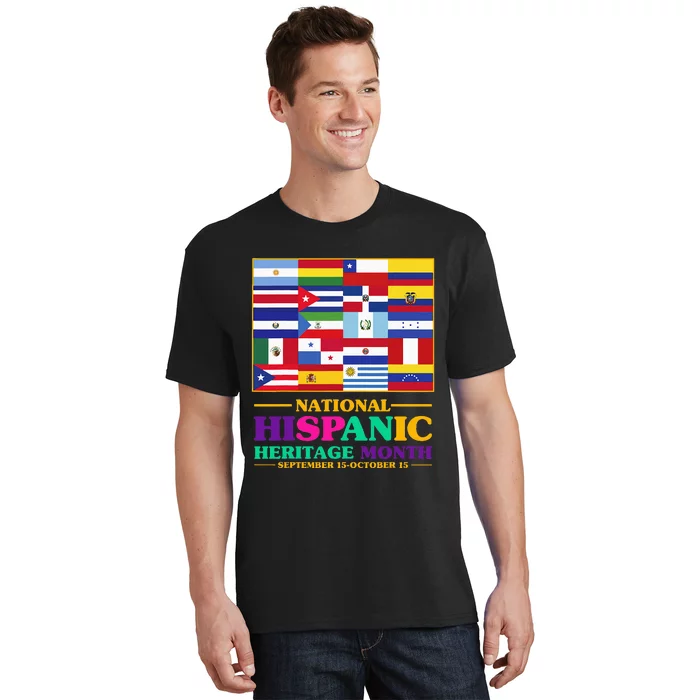 Hispanic Heritage Month Mes De La Herencia Hispana T-Shirt